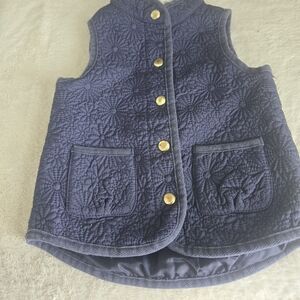 Max Studio Kids Blue Quilted Vest
